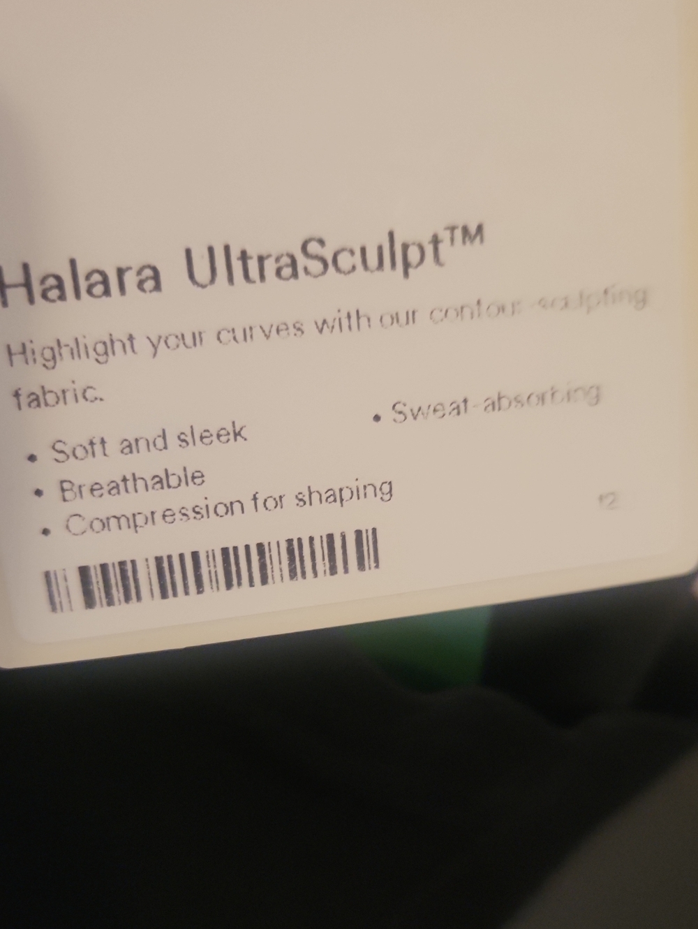 HALARA UltraSculpt Black High-Rise Leggings - Picture 8 of 8